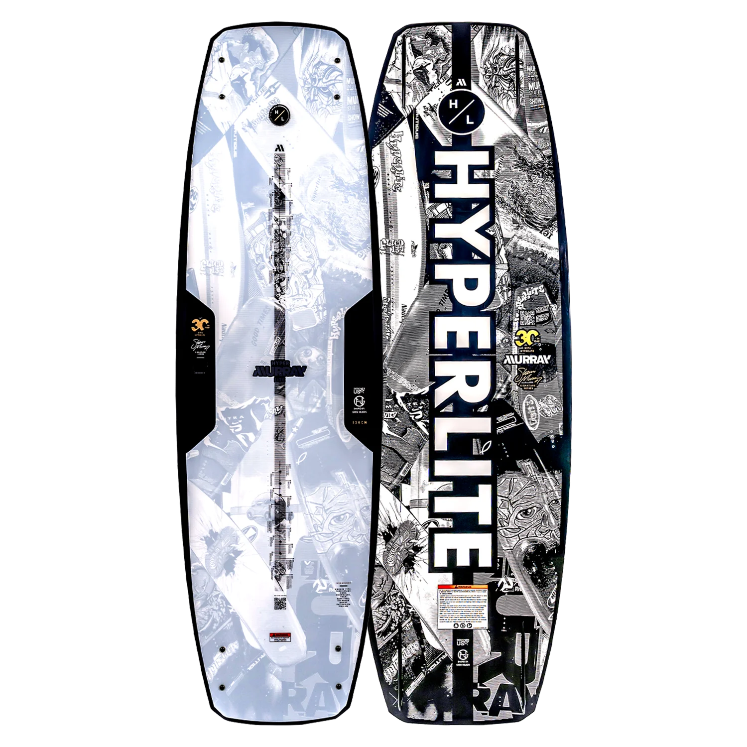 ウェイクボード 新品 WSP PLATINUM 139 WHITE HYPERLITE WAKE